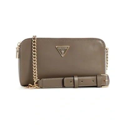 Afbeelding van Guess Daryna Status Crossbodytasje Dark Taupe One Size