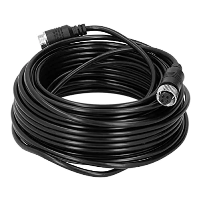 Afbeelding van 4 Pin Auto Video Verlengkabel Luchtvaart Kabel Dc 12v Power voor Truck Bus Monitor:(5m)