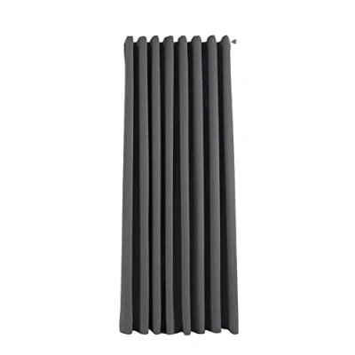 Afbeelding van Gardinenbox Ondoorzichtig &quot;NewYork&quot; 201920600, 1 stuks thermo gordijn, verduisteringsgordijn, geluidsisolerend, Öko Tex standaard, donkergrijs (h x b) 245 295 cm