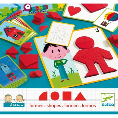 Afbeelding van Djeco educatief tangram spel