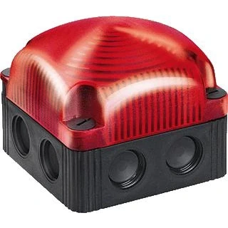 Afbeelding van WERMA Signaltechnik Signaallamp LED 853.110.60 Rood Flitslicht 230 V/AC