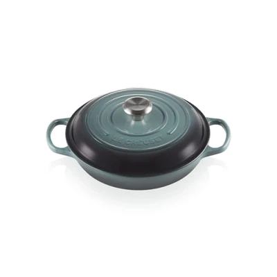 Afbeelding van Le Creuset Campagnard in Geëmailleerd Gietijzer, 26 cm, 2 liter, Ocean, 21180263602430