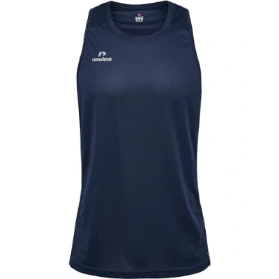Afbeelding van Newline Singlet Top, Heren, Maat: XXL, Black iris
