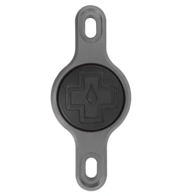 Afbeelding van Muc Off Secure Bicycle AirTag Holder, Grey Air Tag Holder for Bike with Security Screws Anti Theft Protection Mount Compatible Apple