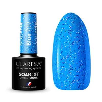 Afbeelding van CLARESA gellak BLAUW 709 5g