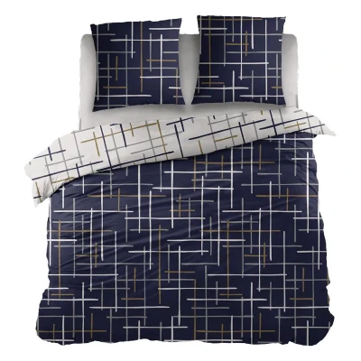 Afbeelding van Snoozing Raoul Dekbedovertrek Lits jumeaux 240x200/220 cm Blue