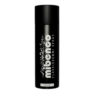 Afbeelding van mibenco 71410000 Vloeibare Rubber Spray Mat 400 ml Kleur: wit