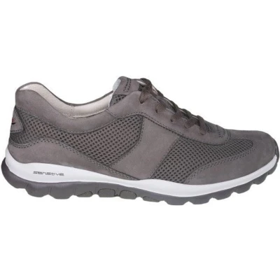 Afbeelding van Gabor rollingsoft sensitive 06.966.28 dames rollende wandelsneaker grijs maat 39 (EU) 6 (UK)