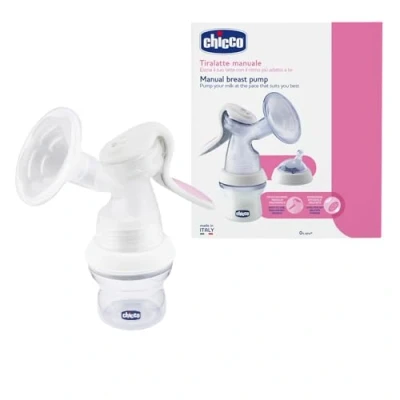 Afbeelding van Chicco Borstkolf Manueel 300 Ml Siliconen Wit