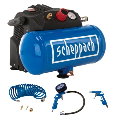 Afbeelding van Scheppach Compressor HC06 met accessoireset