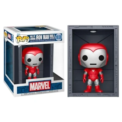 Afbeelding van Funko Hall of Armor: Iron Man Mark 8 Silver Centurion Pop! Deluxe Figuur