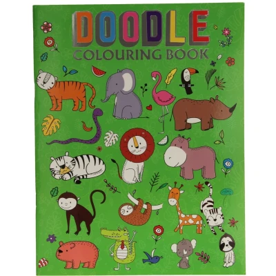 Afbeelding van Wins Holland Doodle Kleurboek Wilde Dieren