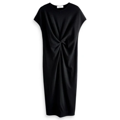 Afbeelding van Next Twist Short Sleeved Jurk, Dames, Maat: 32, Black