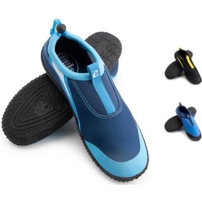 Afbeelding van Cressi Coco Shoes Aquashoes Unisex ontworpen voor watersport en comfortabel wandelen in vochtige omgevingen, zee strand, blauw/azuur, 45 EU/10,5 UK
