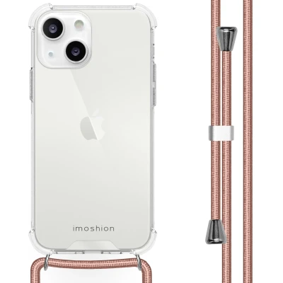 Afbeelding van Apple iPhone 13 Hoesje Kunststof iMoshion Hardcase/Koordhoesje/Backcover Transparant Telefoonhoesje