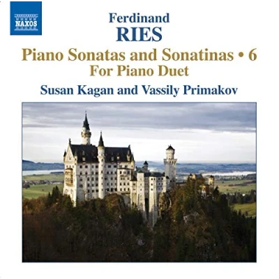 Afbeelding van Susan Kagan &amp; Vassilu Primakov Ries: Piano Sonatas Sonatinas Vol.6 (CD)