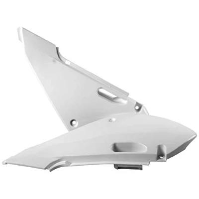 Afbeelding van Polisport Zijnummerplaten Kawasaki KLX110 2002 2009 KX65 2000 2019 Suzuki DRZ110 RM65 2003 2005 Wit