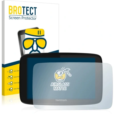 Afbeelding van BROTECT Screenprotector voor TomTom GO 520 / 5200 Folie Beschermfolie Beschermglas matte