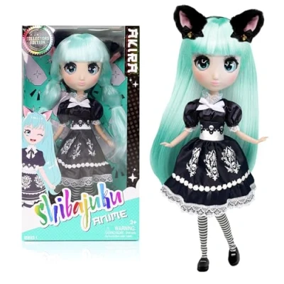 Afbeelding van Bandai Shibajuku Akira pop 30 cm Officiële licentie Anime Grote Kawai in Japanse stijl Edition Collector met accessoires Speelgoed voor kinderen vanaf 3 jaar