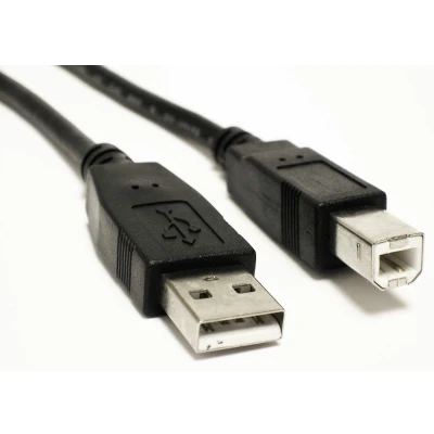 Afbeelding van Akyga USB kabel A stekker, B stekker 5.00 m Zwart AK 18
