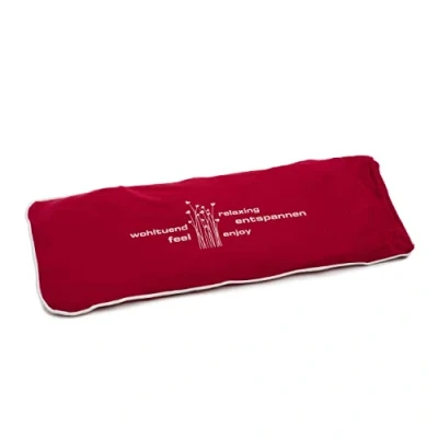 Afbeelding van Amago Tarwekussen met jersey overtrek, 50 x 20 cm Rood