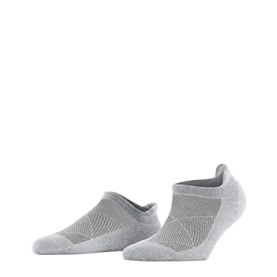 Afbeelding van Burlington Athleisure Enkelsokken, Dames, Maat: 35 38, Light grey mel