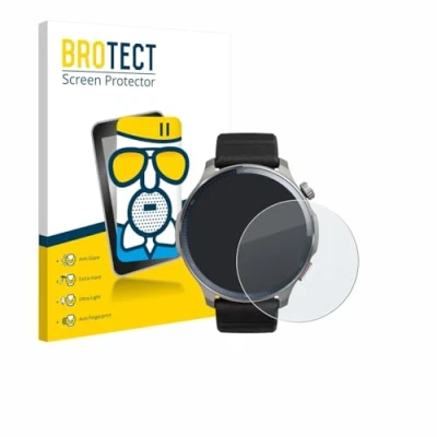Afbeelding van BROTECT Antireflecterende Glas Screen Protector Mat voor Huami Amazfit Balance 2 Schermbeschermer [Beschermglas Folie niet Gehard Glas]