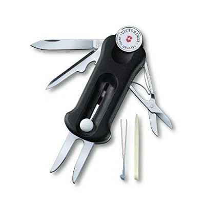 Afbeelding van Golftool Victorinox 10 Functies Zwart Nylon