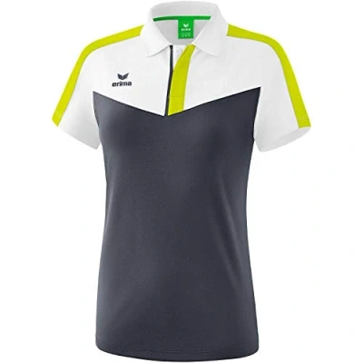 Afbeelding van Squad polo dames wit/slate grey/lime / 42