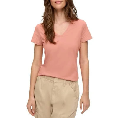 Afbeelding van Q/S by s.Oliver T shirt zalm