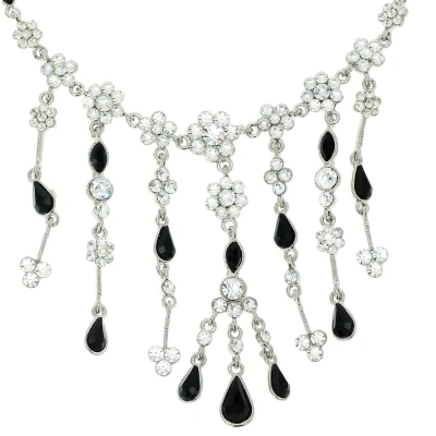 Afbeelding van Behave Ketting met bloemen en stenen