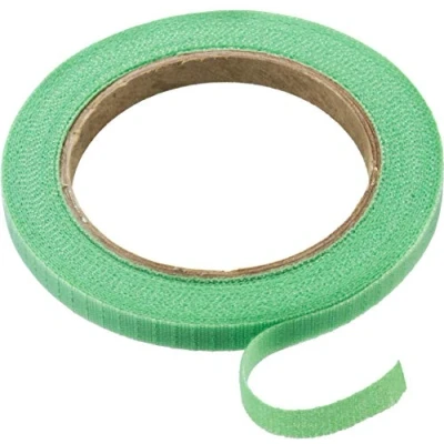 Afbeelding van Connex FLOR78655 Plantenbinders, 7,5 m, met klittenbandsluiting, hersluitbaar, geperforeerd om af te scheuren, stabiel en weerbestendig, plantenhouder, bevestigingsband, klittenband, kabelbinders