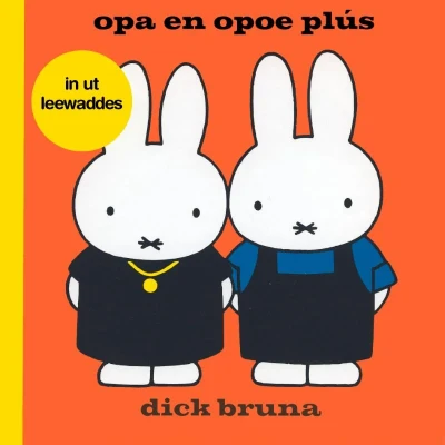 Afbeelding van opa en opoe plús in ut Leewaddes (Hardback)
