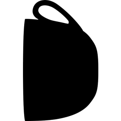 Afbeelding van Wandkrijtbord Securit, Cappuccino kopje incl. 1 krijtstift dun wit