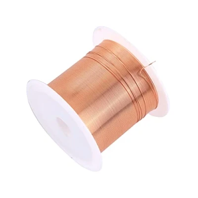 Afbeelding van 0.3mmx20m Coil Magneet Draad Geëmailleerd Koperdraad Geëmailleerde Windende 1 Spoel Natuurlijke Temperatuur Rating Op grote schaal gebruikt voor Transformatoren Inductoren