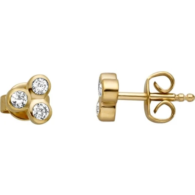 Afbeelding van Esprit ESER00191200 Play Oorknoppen Zilver geelgoudverguld Goudkleurig