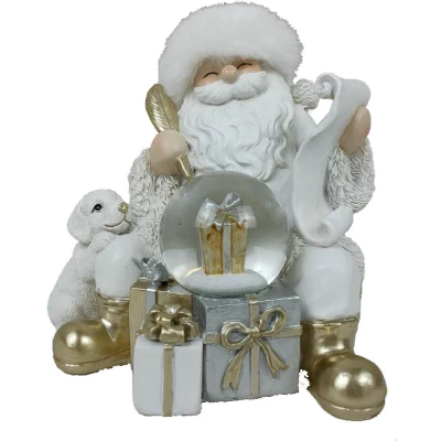 Afbeelding van Kerstversiering DKD Home Decor Hars (2 Stuks) (14 x 12 14 cm)