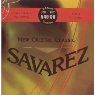 Afbeelding van Savarez K Git. snaren 540CR Corum New Cristal, Normal Tension Klassieke gitaarsnaren
