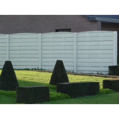 Afbeelding van Intergard Betonschutting schutting Woodstone dubbelzijdig 200x231cm