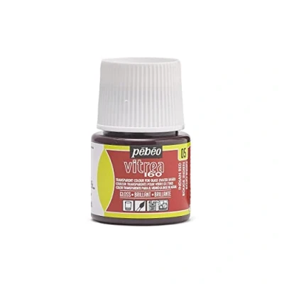 Afbeelding van PEBEO 111005 Transparante Glasverf Vitrea 160C Indien Rood 45 ML