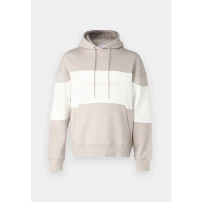 Afbeelding van Jack &amp; Jones Elegacy Blocking HOOD NOOS Sweater, Heren, Maat: XL, Moonbeam detail:blocking