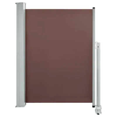 Afbeelding van Tuinscherm uittrekbaar 100x300 cm bruin