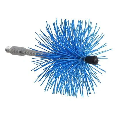 Afbeelding van WOLFPACK LINEA PROFESIONAL Schoorsteenveger nylon borstel flexibele schacht 120 mm
