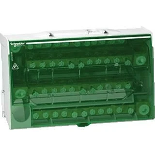 Afbeelding van Schneider electric linergy aansluitklem 4 polig 160a 4x12 connectors lgy416048