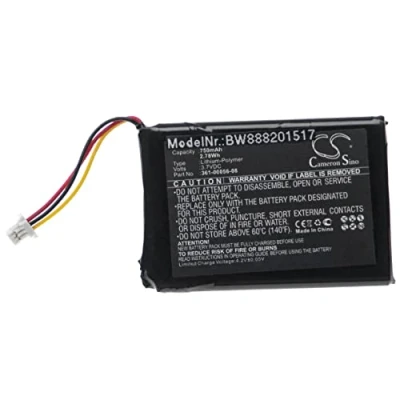 Afbeelding van vhbw Accu compatibel met Garmin DriveSmart 65 GPS Navigation Navi (750mAh, 4,2V, Li Ion)