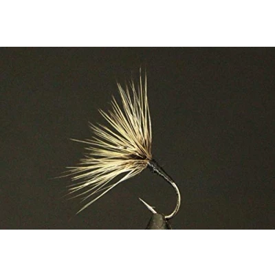 Afbeelding van Tigofly 12 stks/partij 10 # 14 Tenkara Vliegen Kebari Reverse Hackled Droog Zalm Forel Vliegvissen Lokt (Geassorteerd)