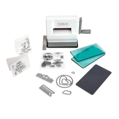 Afbeelding van Sizzix Sidekick Starter Kit White &amp; Gray 661770