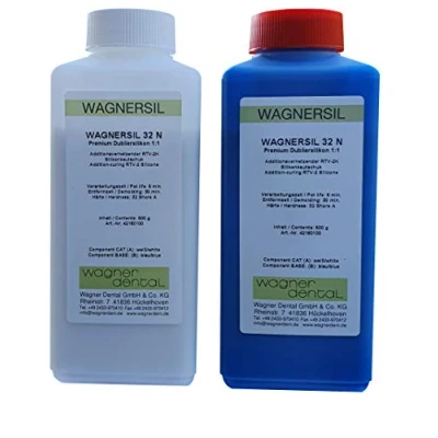 Afbeelding van WAGNERSIL 32 N premium siliconen rubber dubbele silicone middelhard 1 kg