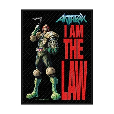 Afbeelding van Anthrax Patch I Am The Law Multicolours
