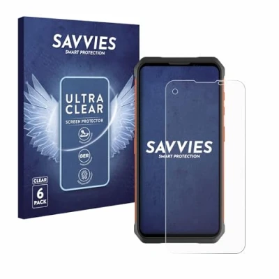 Afbeelding van Savvies (6 Stuks) Schermbeschermer voor Doogee V10 Screen Protector Ultra Transparant